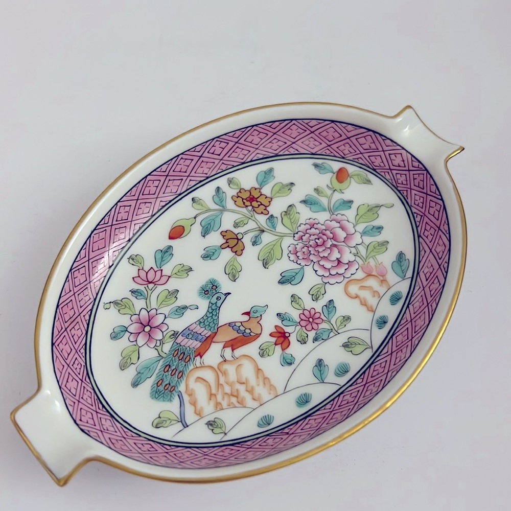 Herend Hungary Hand Painted Pin Tray Trinket Dish 7783, PP 126-B~VERY RARE-MINT